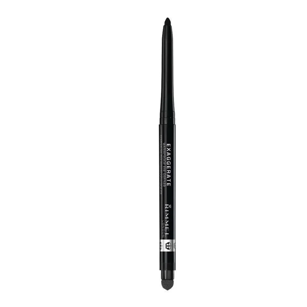 Rimmel London Exaggerate Waterproof Eye Definer Eyeliner 262 Blackest Black 0.01
